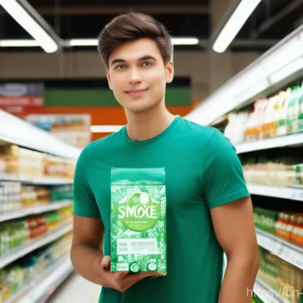 그린워싱이란 무엇인가  개념 정리 - **Greenwashing Deception in a Supermarket:**
    A young adult, male or female, in their late 20s, w...